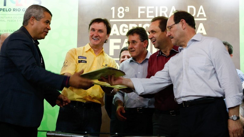 abertura da Feira da Agricultura Familiar