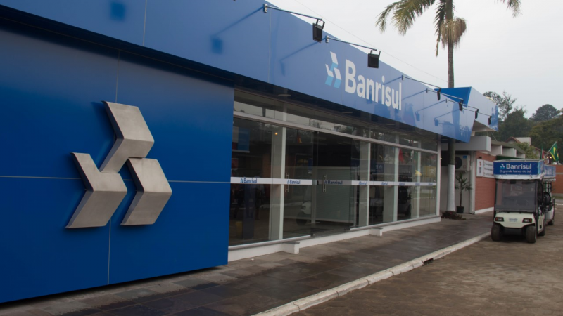 Agência Banrisul na Expointer 2017.