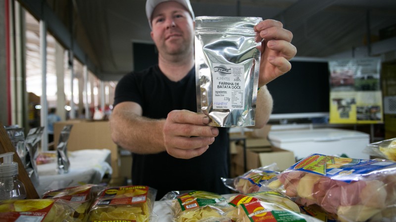 De Santa Clara do Sul, a Franz Alimentos apresenta a farinha de batata doce