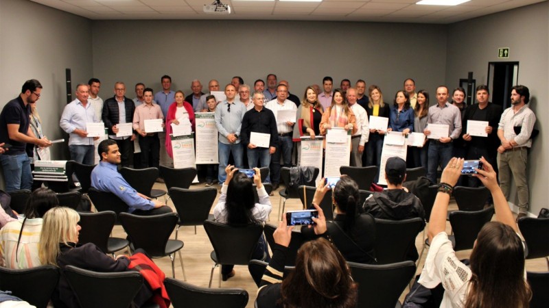 Entrega do Selo Ambiental da safra 2021/2022 na Expointer