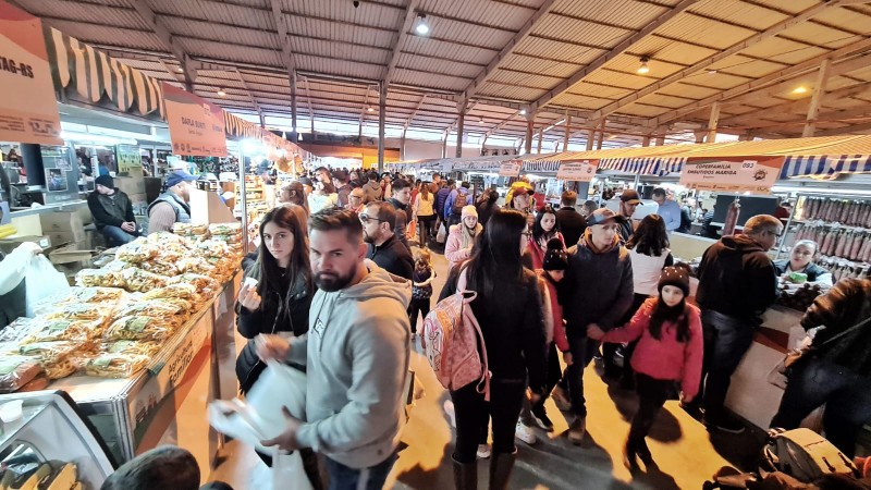 Pavilhão da Agricultura Familiar é um dos mais visitados na Expointer