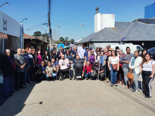 Visitantes ligados à Faders foram guiados para conhecer a Expointer na tarde do sexto dia de feira