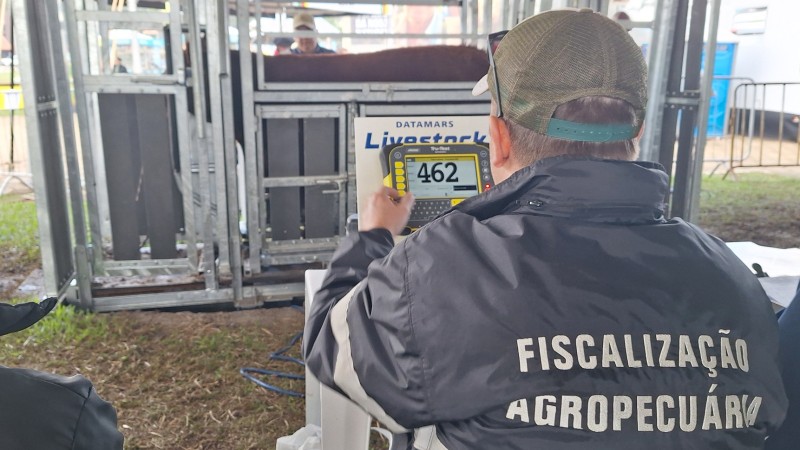 Equipes da Secretaria da Agricultura avaliam na admissão dos animais documentação, presença de doenças, características genéticas e morfológicas