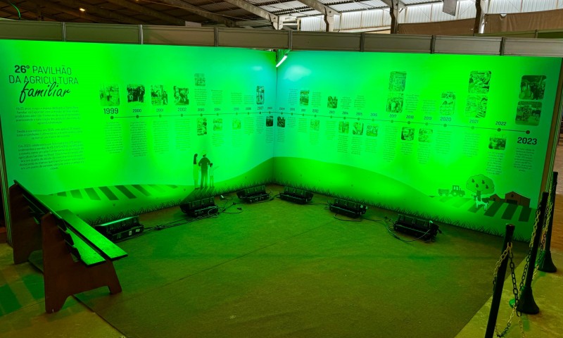 painel história 25 anos PAF