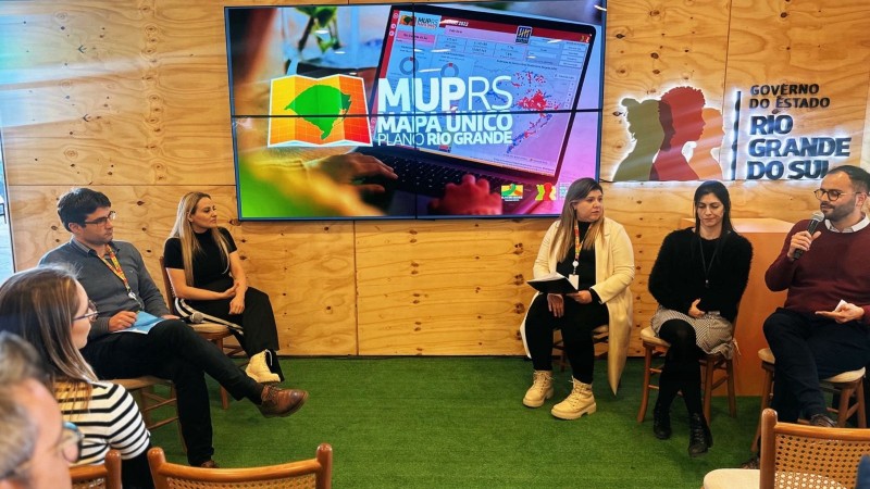 Inclusão de novos dados agropecuários no MUP é apresentado pela SPGG na Expointer 2024