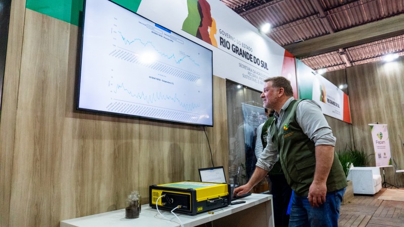 Meteorologista Flávio Varone, coordenador do Simagro-RS